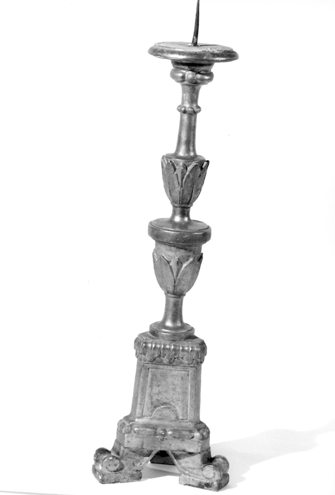 candeliere, serie - manifattura marchigiana (prima metà sec. XIX)