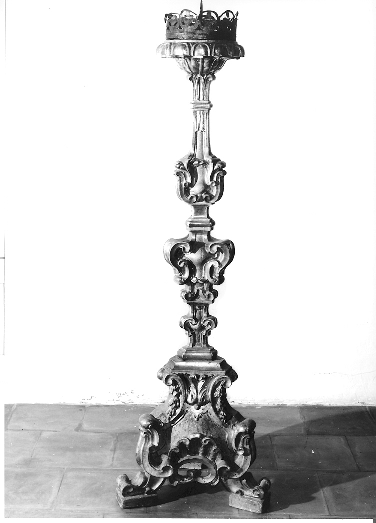 candeliere, serie - manifattura marchigiana (sec. XVIII)
