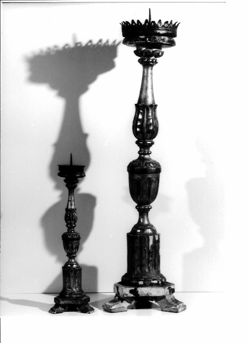 candeliere, serie - manifattura marchigiana (sec. XIX)