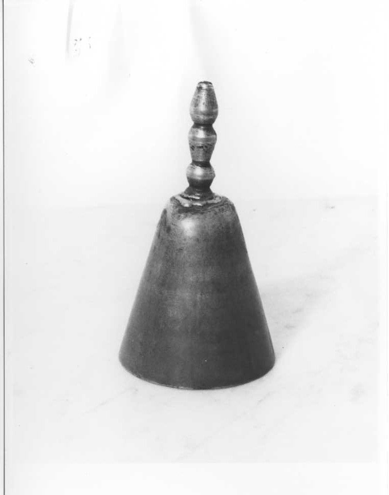 campanello d'altare - ambito marchigiano (fine/inizio secc. XIX/ XX)