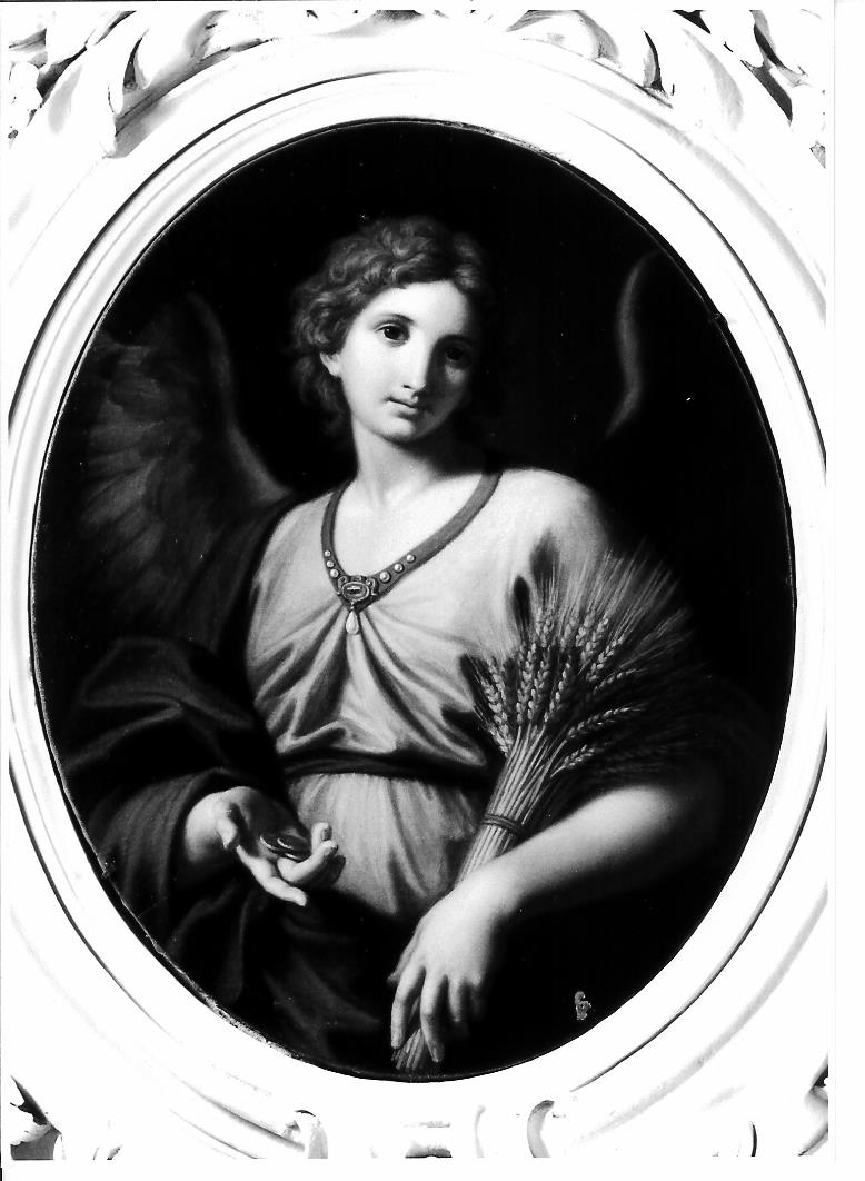Allegoria di S. Nicola da Bari, angelo (dipinto) di Lapis Gaetano detto Carraccetto (sec. XVIII)