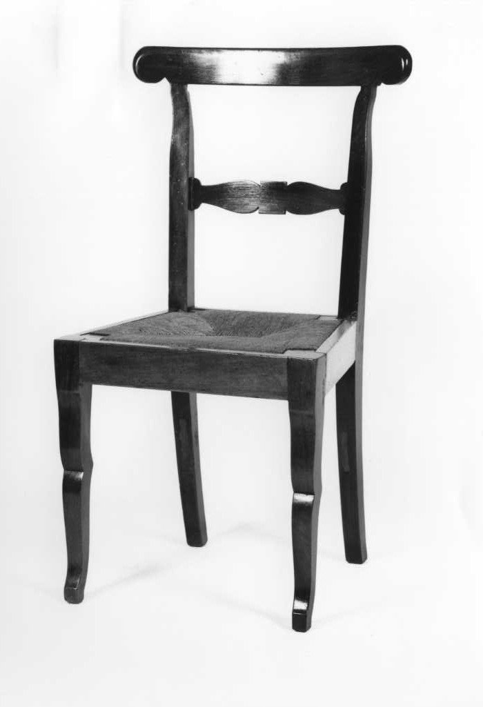 sedia - manifattura marchigiana (fine/inizio secc. XIX/ XX)