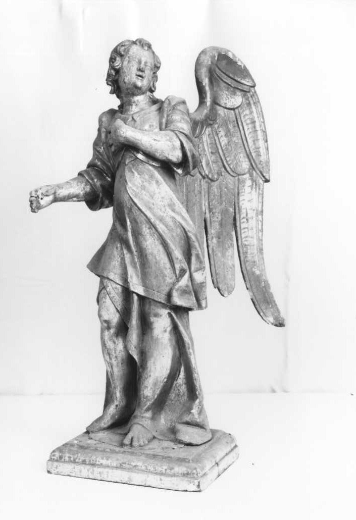 angelo (statua, serie) - ambito marchigiano (prima metà sec. XVIII)