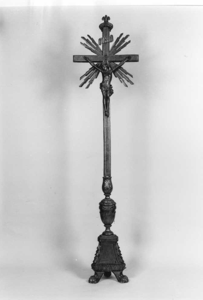 croce d'altare - manifattura marchigiana (fine/inizio secc. XVIII/ XIX)