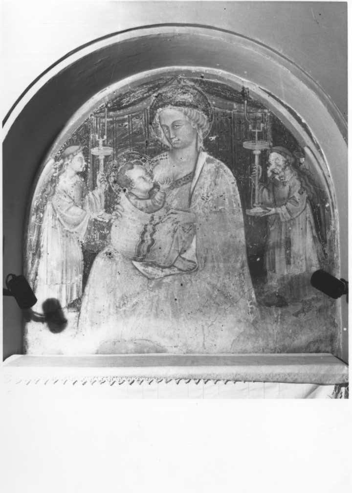 Madonna con Bambino (dipinto) - ambito milanese (sec. XV)