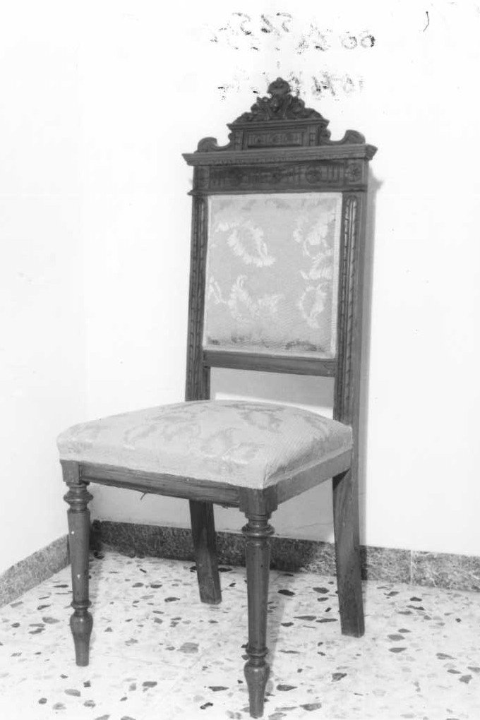 sedia, coppia - bottega marchigiana (inizio sec. XX)