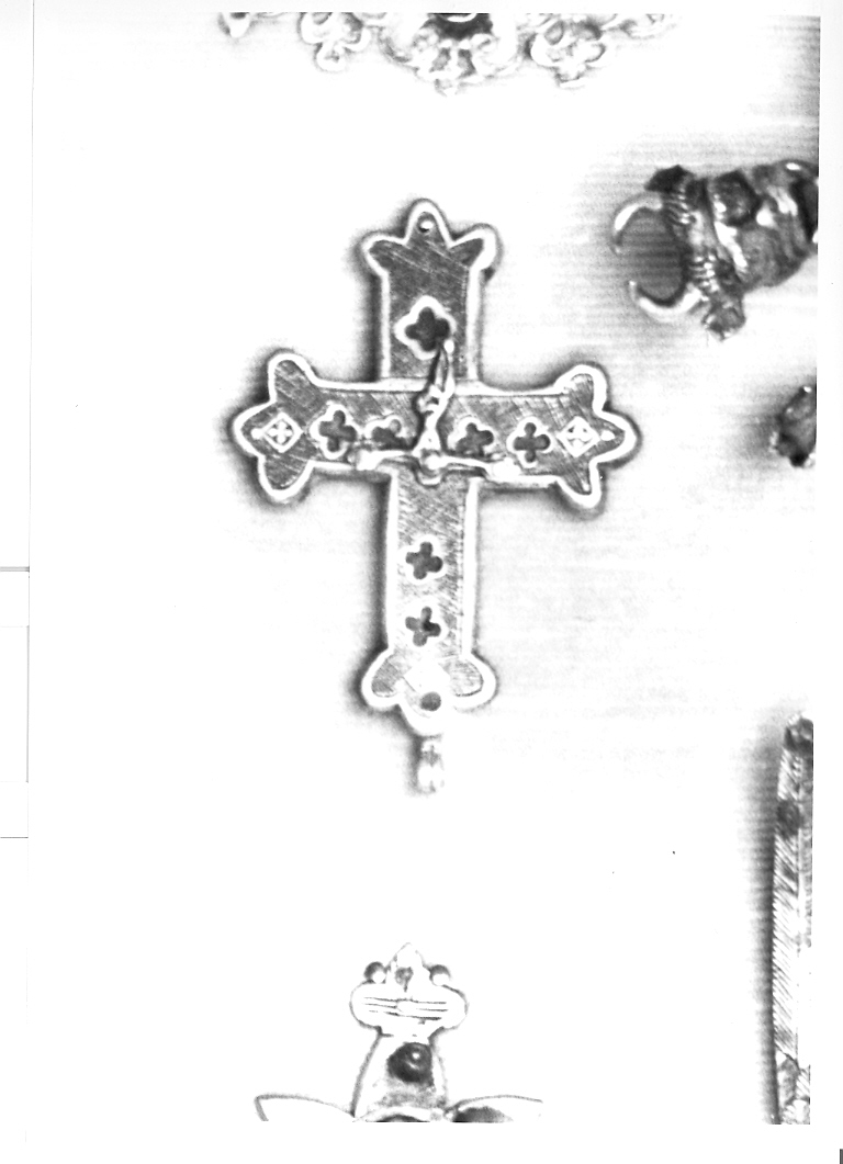 croce (pendente) - bottega marchigiana (sec. XIV)