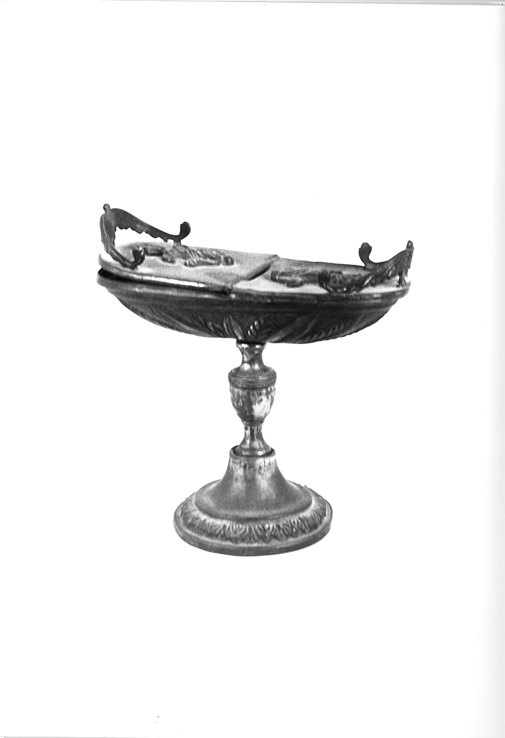 navicella portaincenso - a doppia valva - bottega marchigiana (sec. XIX)