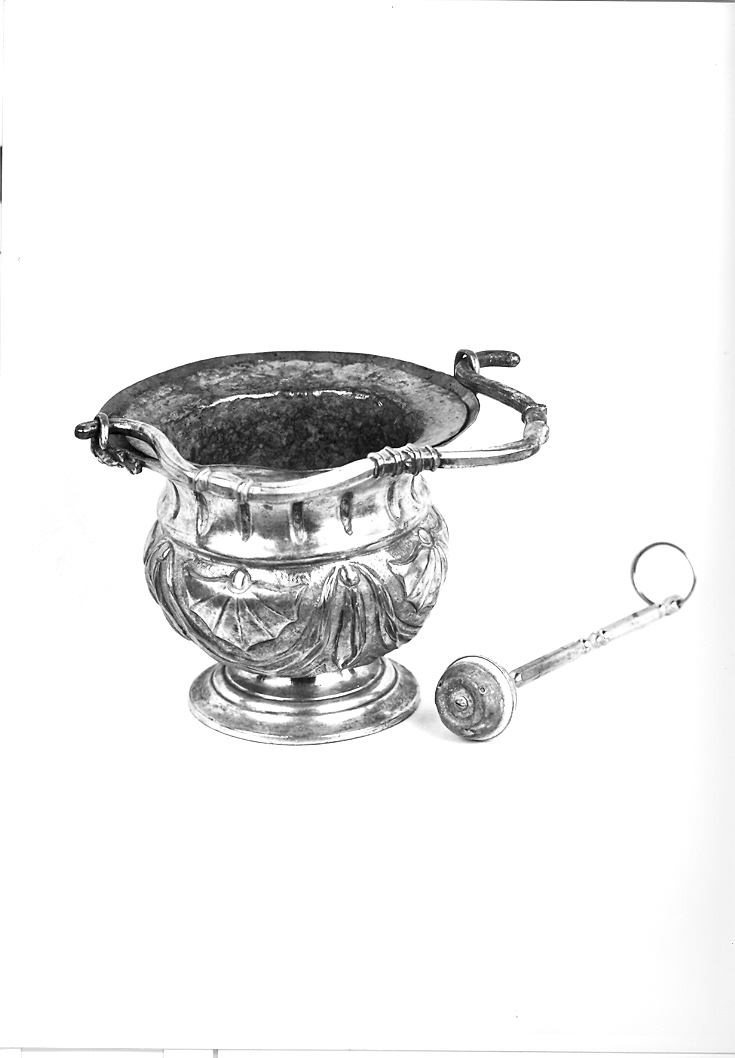 secchiello per l'acqua benedetta - bottega marchigiana (sec. XIX)