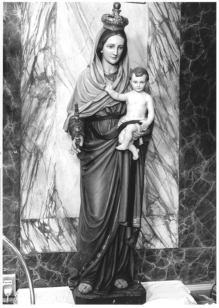 Madonna con Bambino (statua) - ambito bresciano (primo quarto sec. XX)