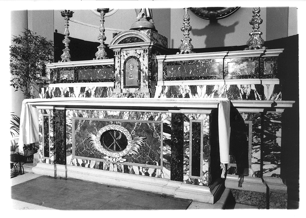 altare - bottega marchigiana (prima metà sec. XIX)