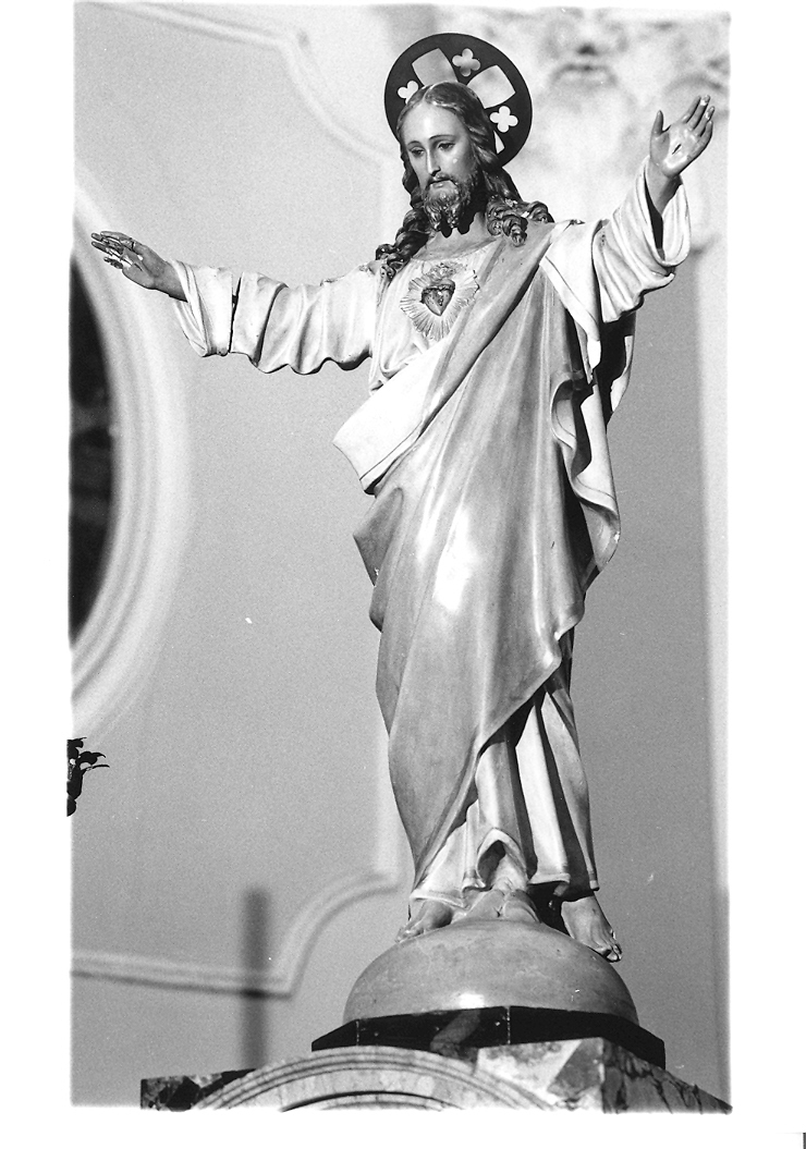 Sacro Cuore di Gesù (statua) - bottega marchigiana (primo quarto sec. XX)