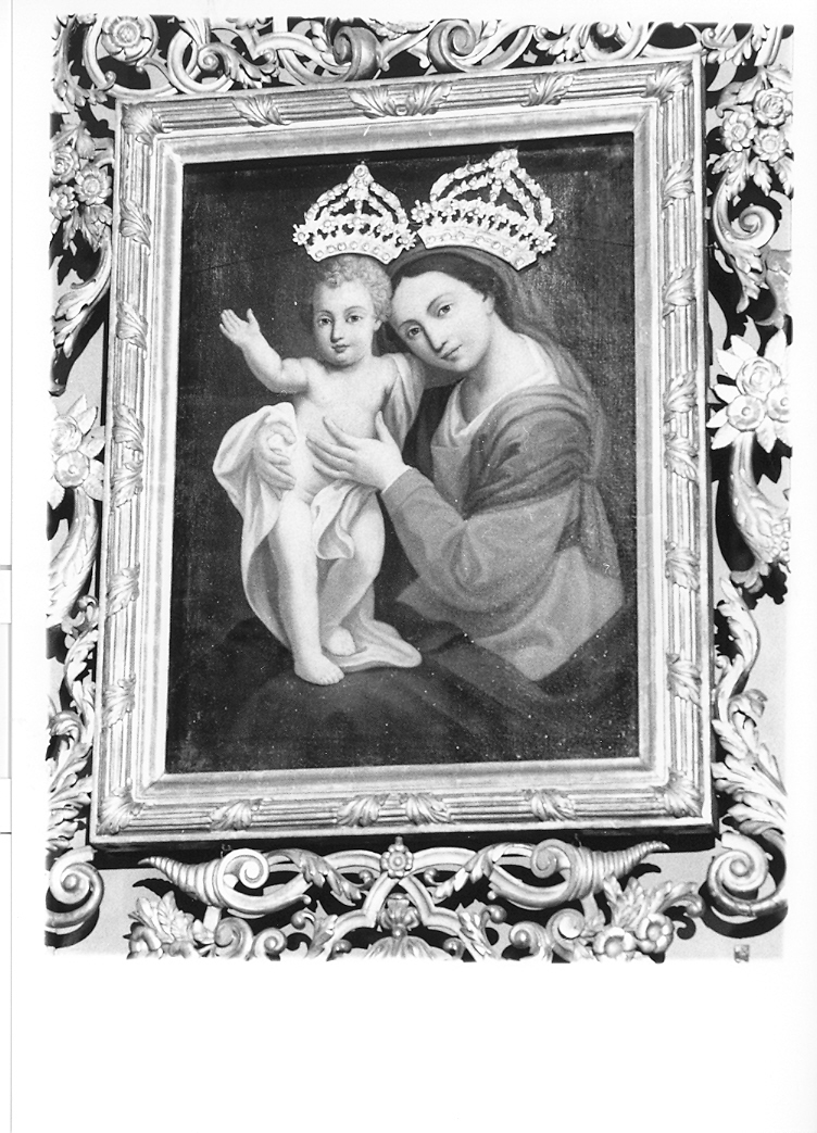 Madonna della Misericordia (dipinto) di Sgaramelli Giovanni Battista (metà sec. XVIII)