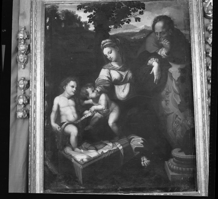 Sacra Famiglia (dipinto) - ambito marchigiano (sec. XVIII)