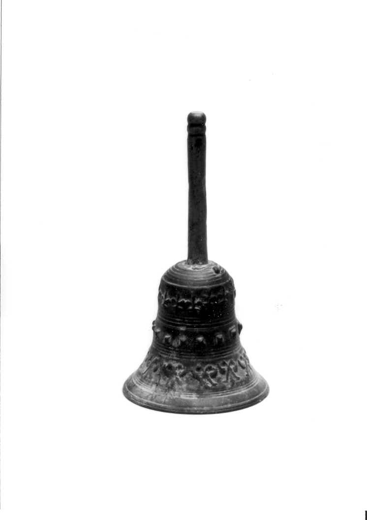 campanello d'altare - bottega marchigiana (fine/inizio secc. XIX/ XX)