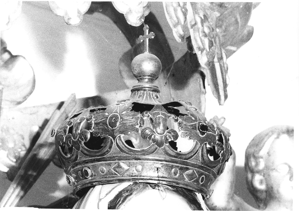 corona da statua - manifattura marchigiana (prima metà sec. XVIII)