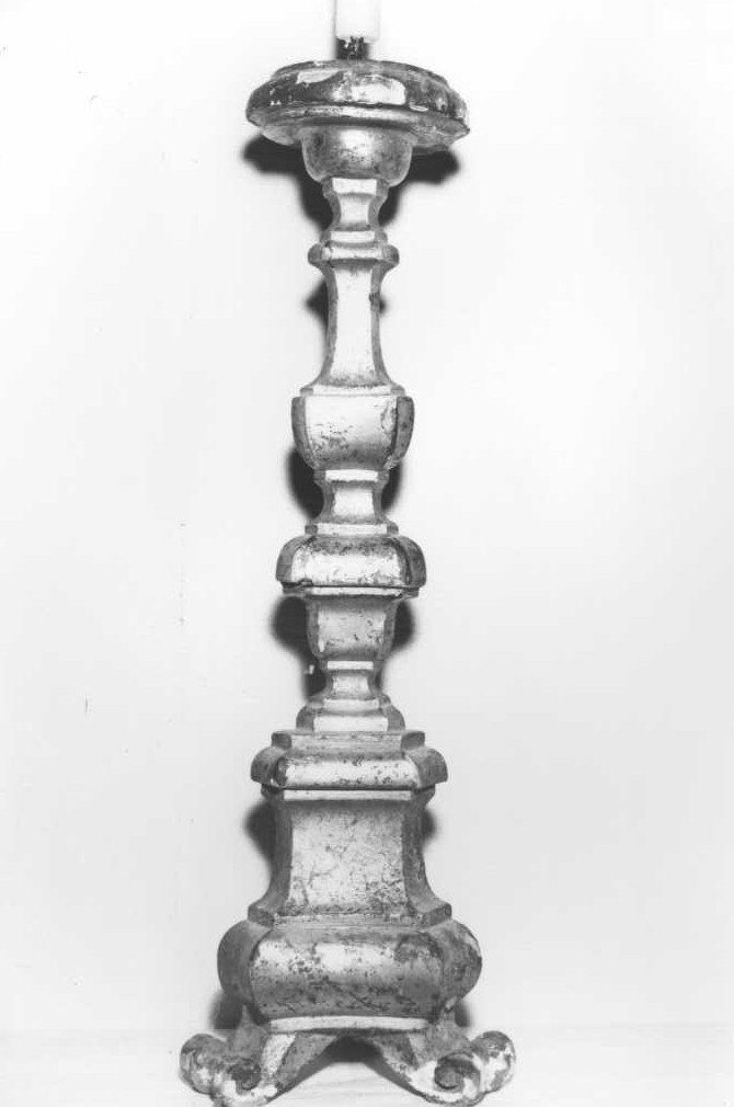 candeliere, serie - manifattura marchigiana (metà sec. XVIII)