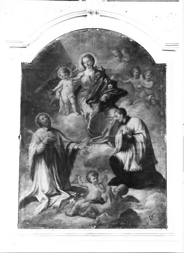 Madonna con Bambino e Santi (dipinto) - ambito marchigiano (seconda metà sec. XVIII)