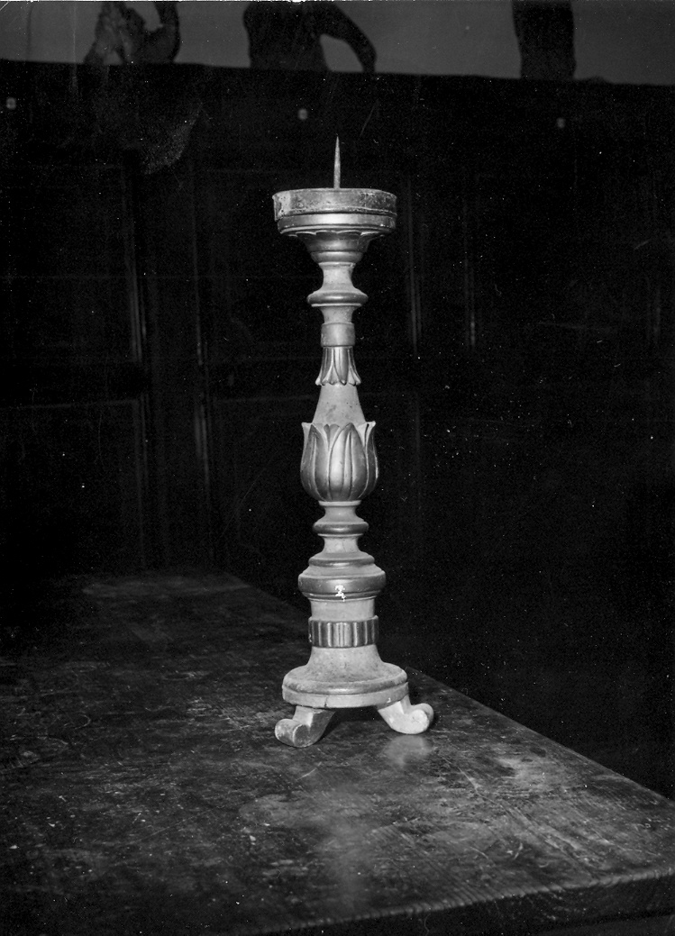 candeliere, coppia - bottega italiana (sec. XIX)