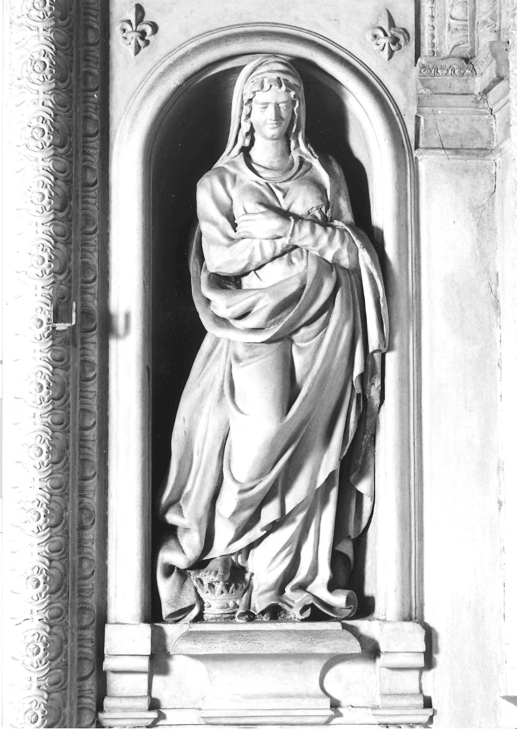 Santa Elisabetta d'Ungheria (statua) - bottega marchigiana (terzo quarto sec. XVII)