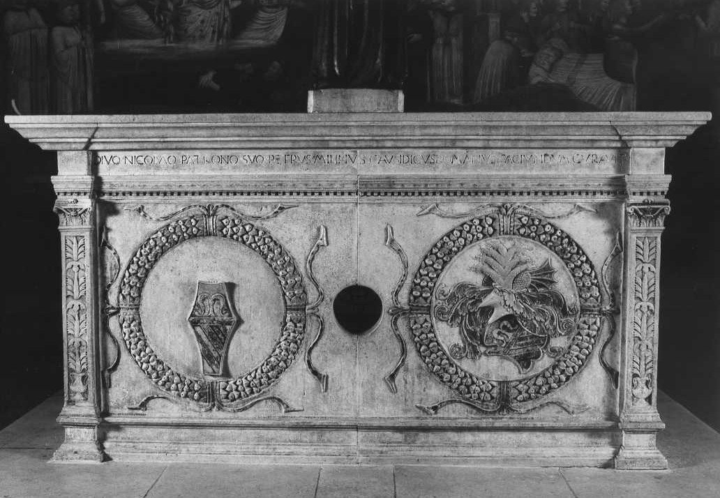 monumento funebre - bottega romana (sec. XV)
