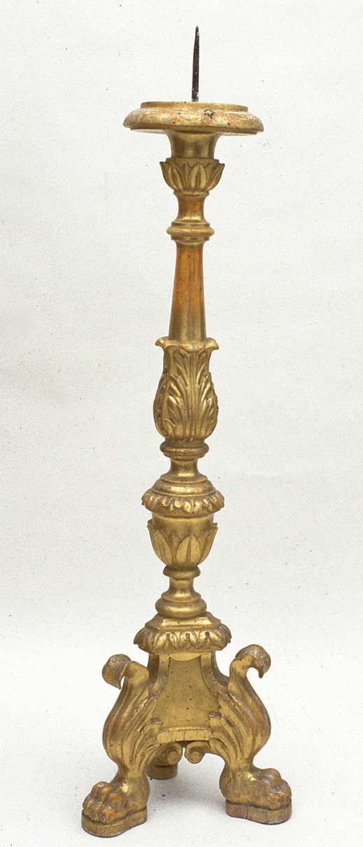 candelabro, serie - bottega pesarese (sec. XIX)