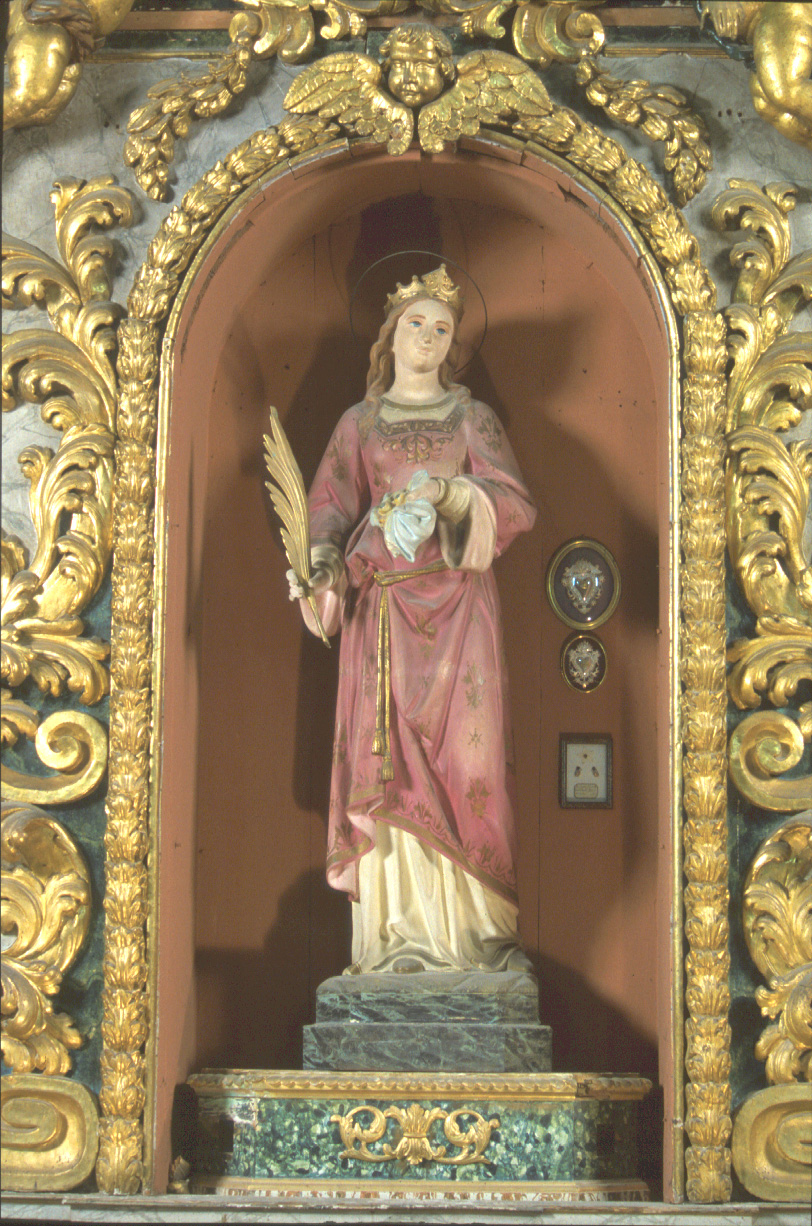 Santa Lucia (statua) - bottega pesarese (inizio sec. XX)