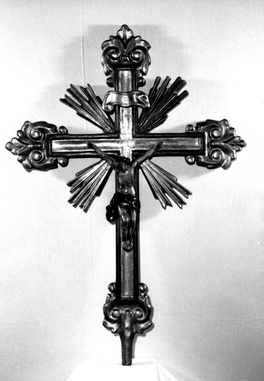 croce d'altare - manifattura marchigiana (sec. XIX)