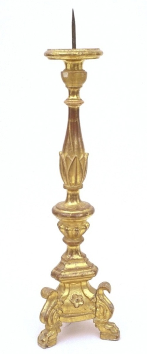 candelabro, serie - bottega pesarese (sec. XIX)