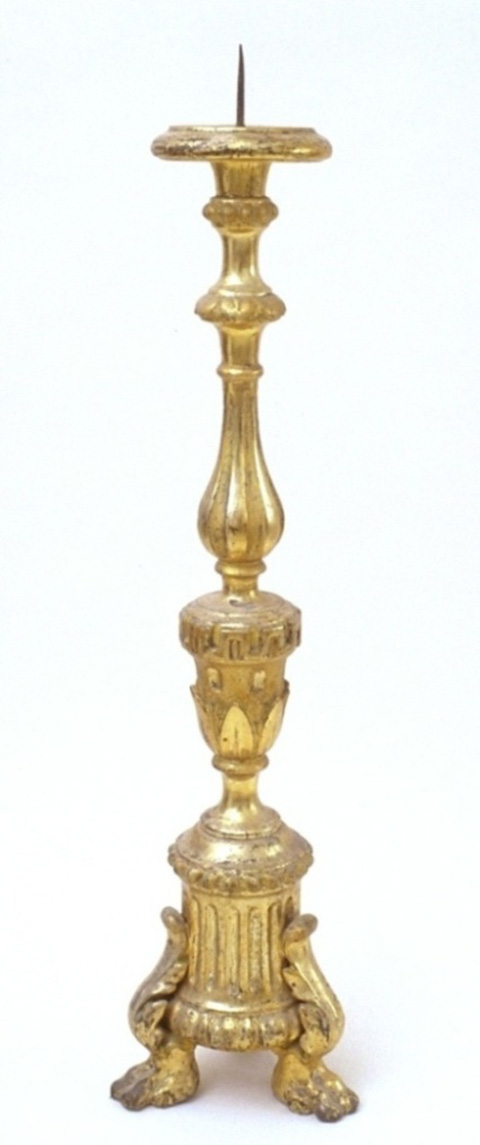 candelabro, serie - bottega pesarese (sec. XIX)