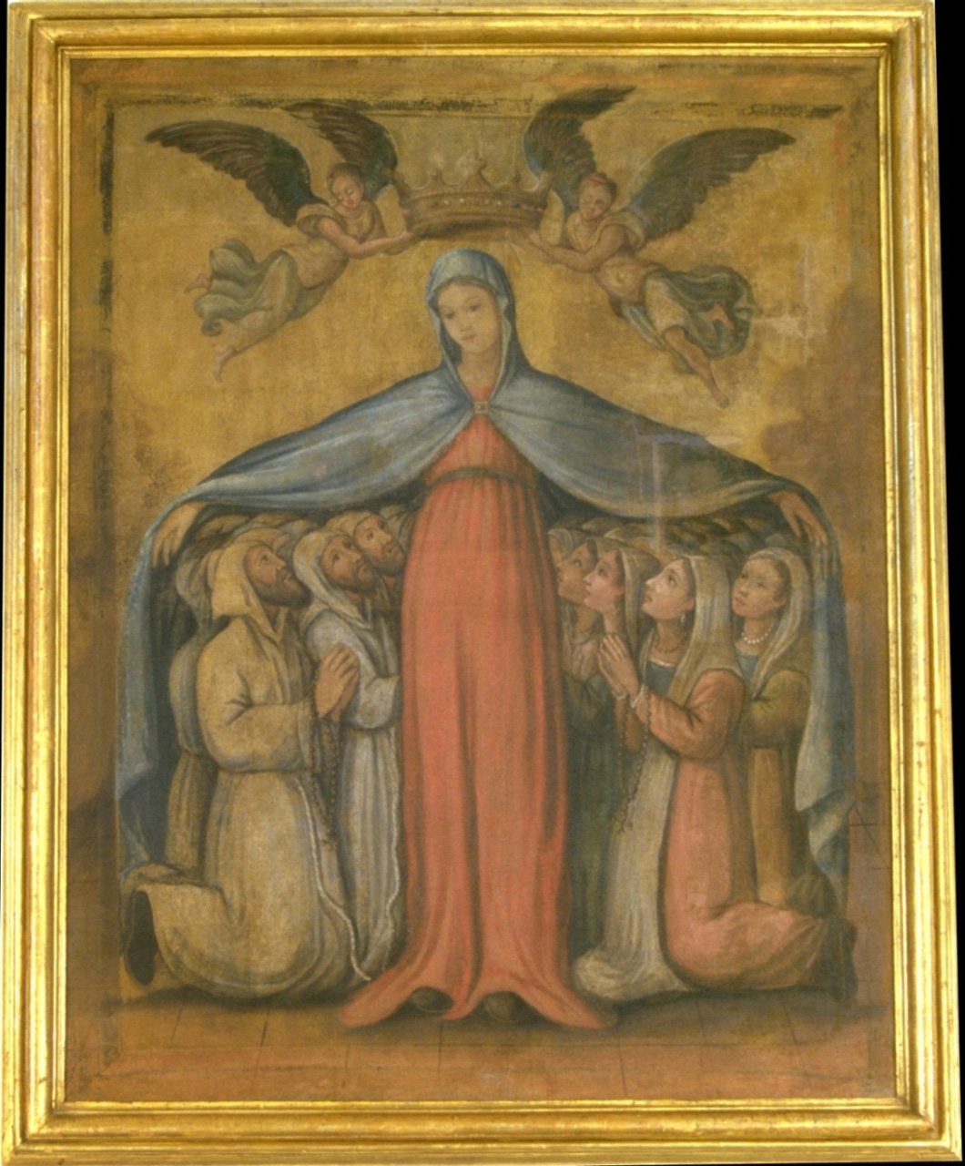 Madonna della Misericordia (dipinto) - ambito marchigiano (fine/inizio secc. XVI/ XVII)