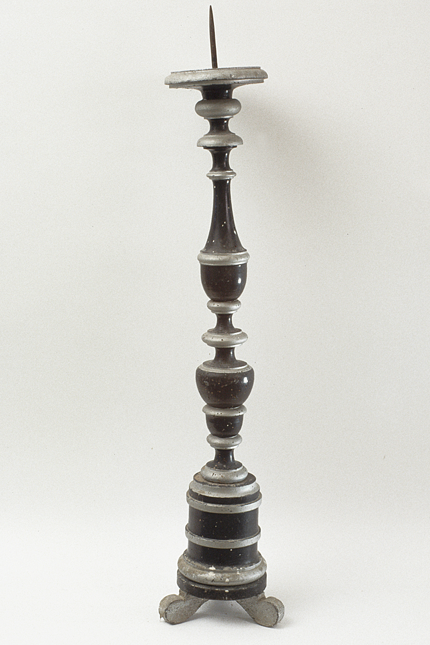 candelabro, serie - bottega pesarese (ultimo quarto sec. XVIII)