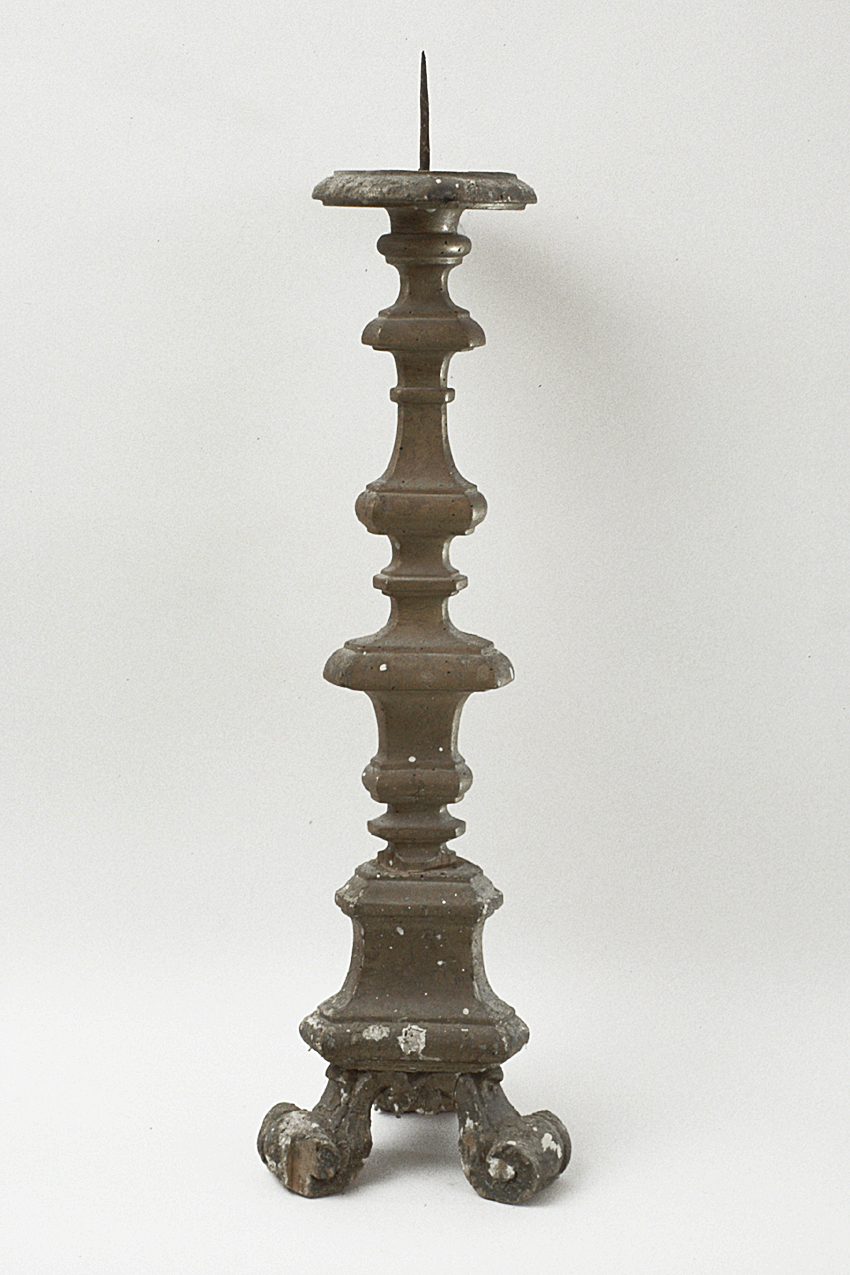 candelabro, serie - bottega pesarese (sec. XVIII)