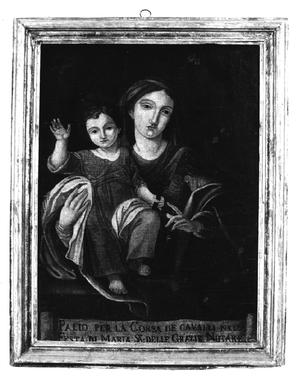 Madonna con Bambino (dipinto) - ambito pesarese (seconda metà sec. XVII)