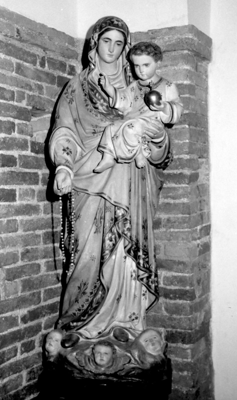 Madonna del Rosario (statua) - produzione milanese (sec. XX)