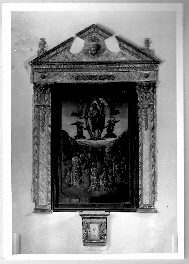 ascensione di Cristo (dipinto) di Genga Girolamo (attribuito) (ultimo quarto sec. XV)