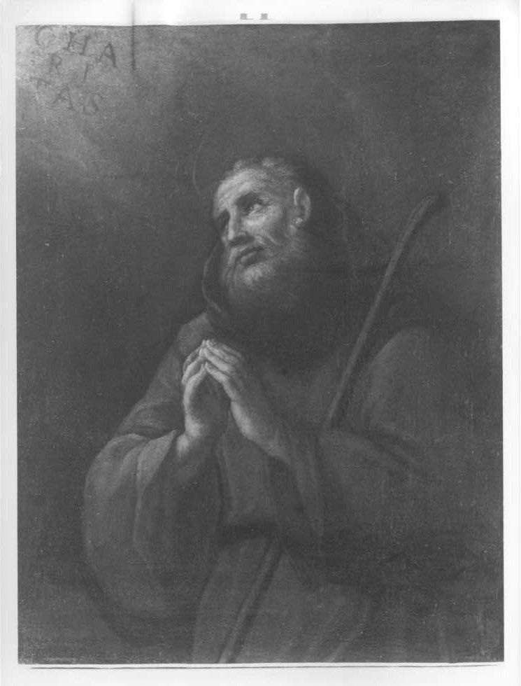 San Francesco di Paola (dipinto) - ambito marchigiano (sec. XVII, sec. XVIII)