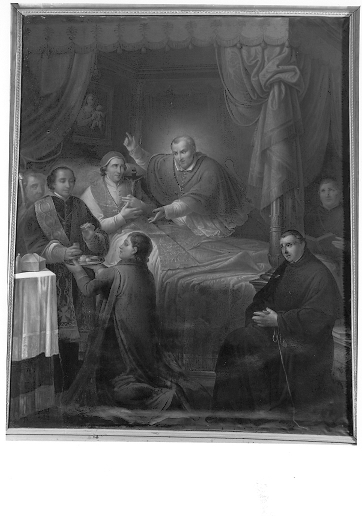 morte di Papa Clemente XV (dipinto) - ambito romano (sec. XIX)