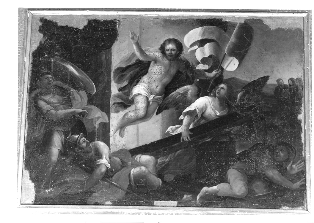 resurrezione di Cristo (dipinto) - ambito romano (secc. XVI/ XVII)