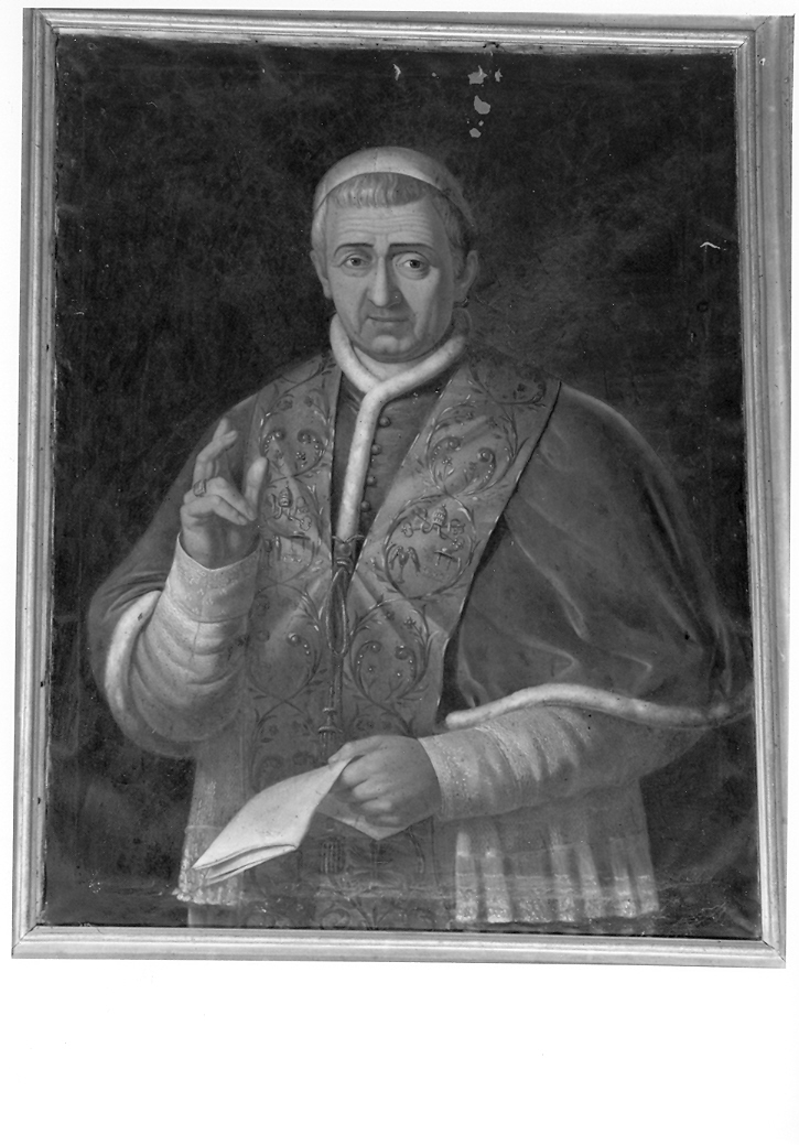 ritratto di ecclesiastico (dipinto) - ambito romano (fine/inizio secc. XIX/ XX)