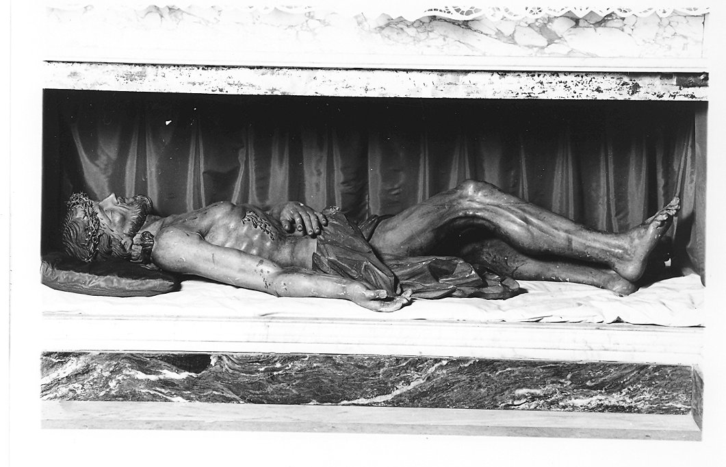 Cristo morto (statua) - bottega emiliana (sec. XVIII)