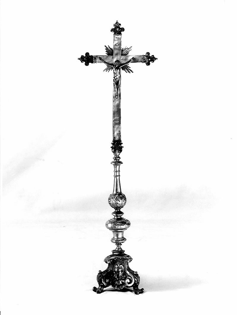 croce da tavolo - bottega marchigiana (sec. XVIII)