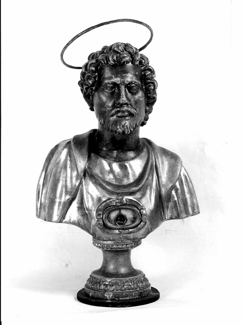 Sant'Agabito (reliquiario - a busto) - bottega marchigiana (sec. XVI)