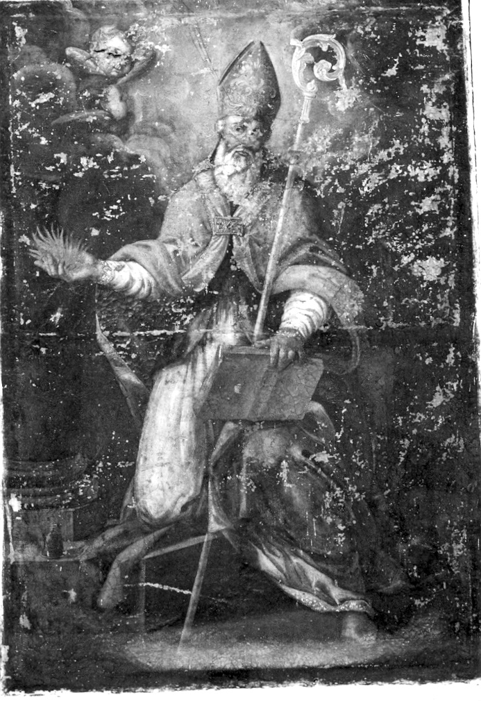 Sant'Agostino (dipinto) - ambito marchigiano (sec. XVII)