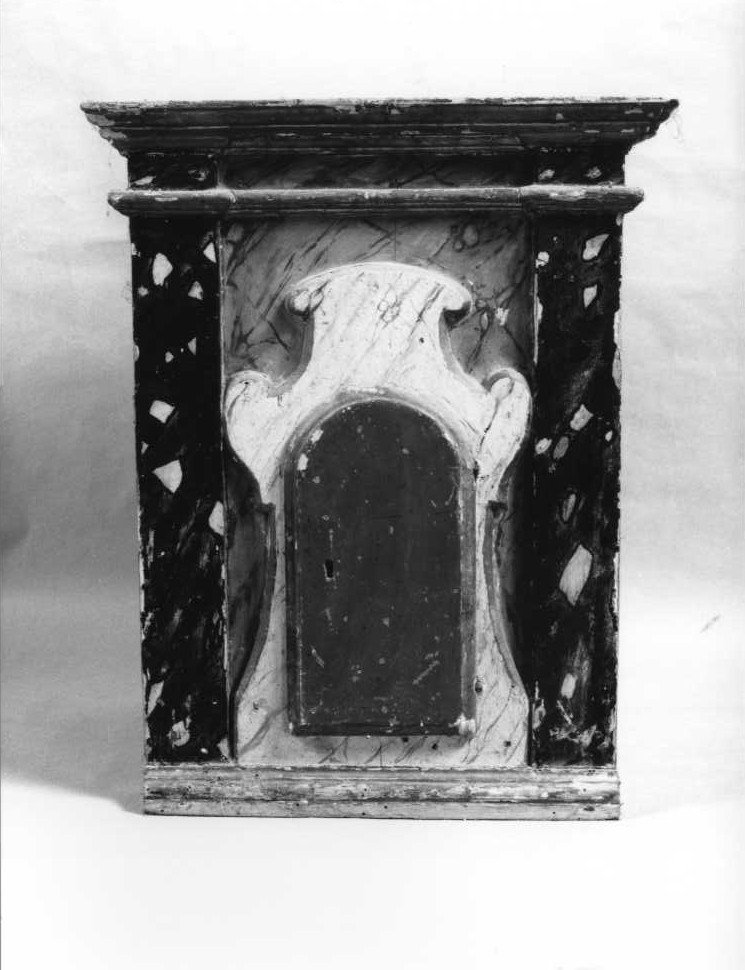 tabernacolo portatile - bottega marchigiana (sec. XIX)