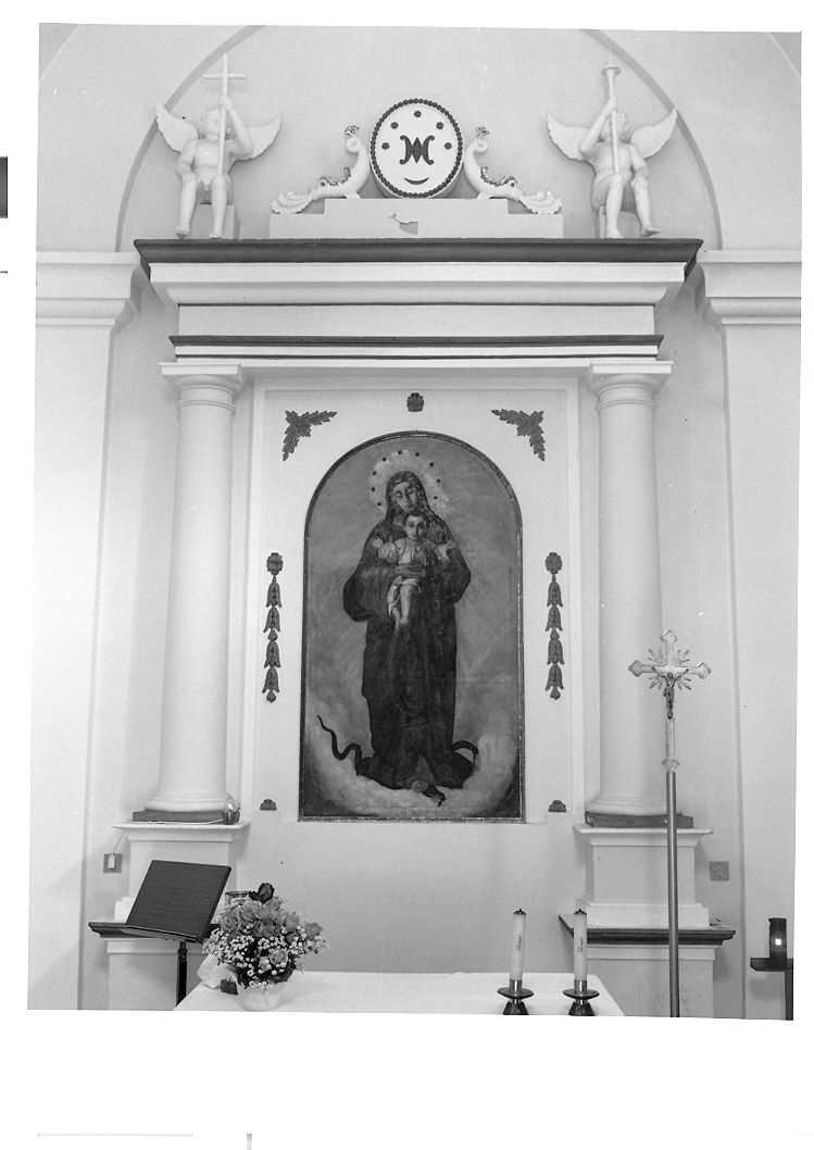 altare maggiore - bottega marchigiana (metà sec. XIX)