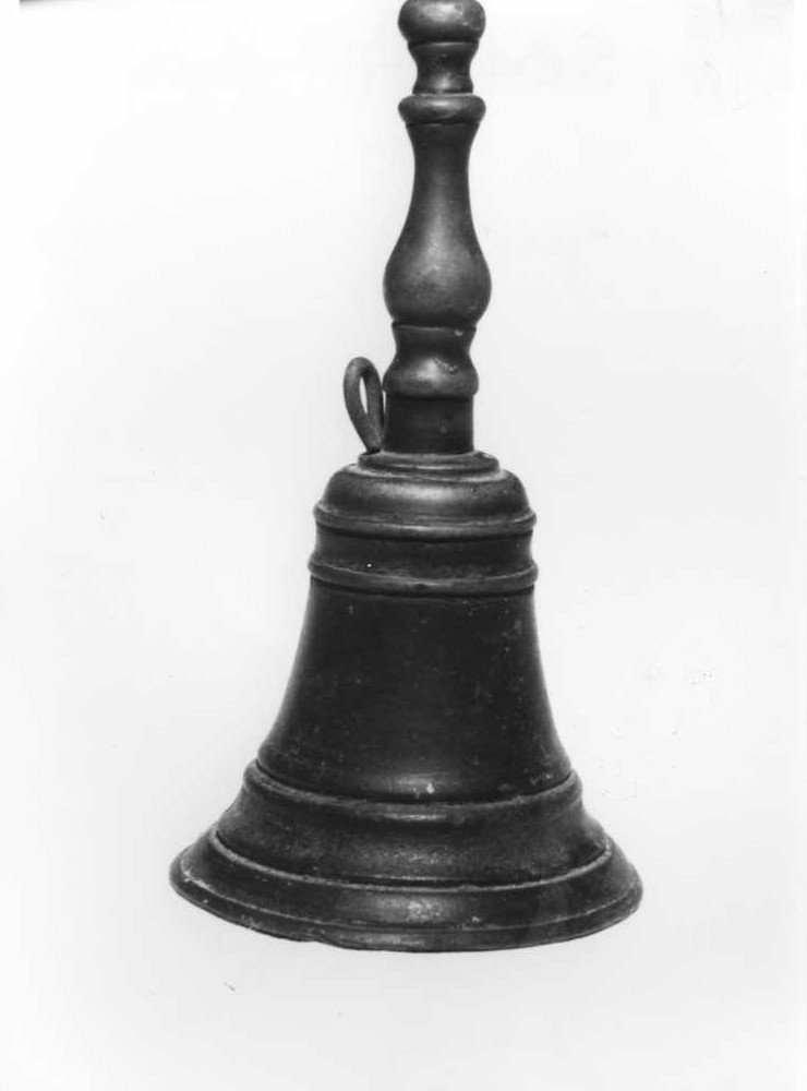 campanello d'altare - bottega marchigiana (fine/inizio secc. XIX/ XX)
