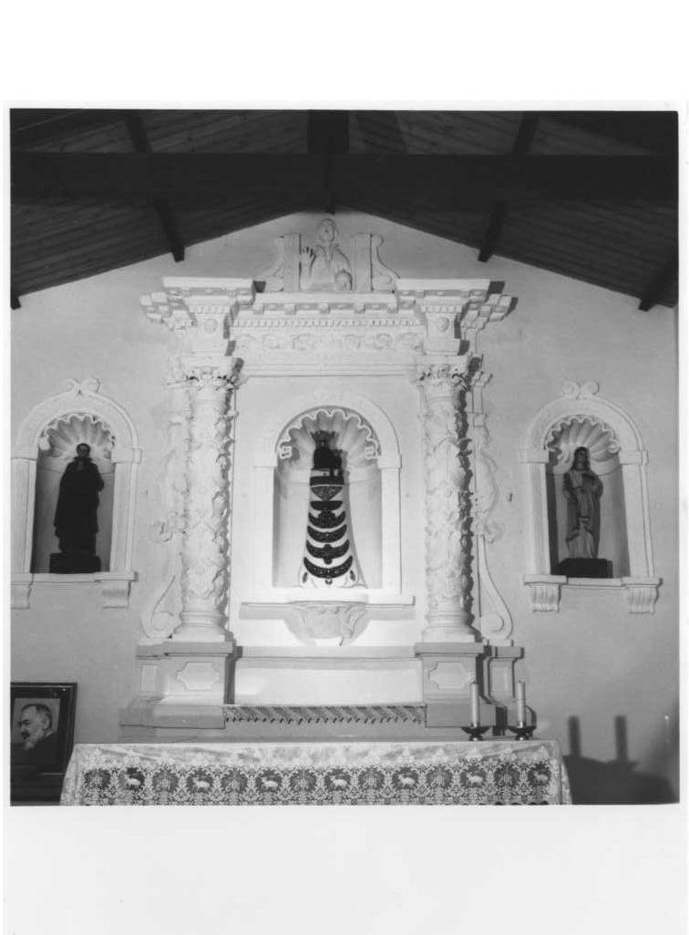 mostra d'altare - bottega marchigiana (fine/inizio secc. XVIII/ XIX)