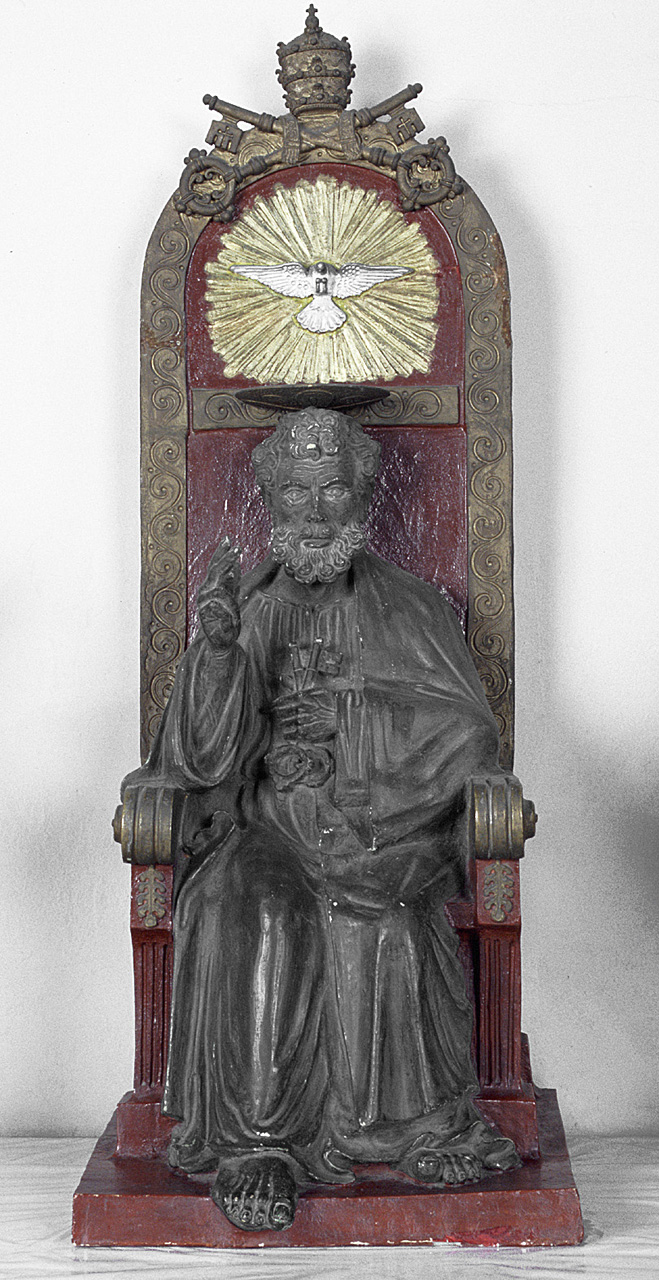 San Pietro (statua) di Giavoli Renato (metà sec. XX)