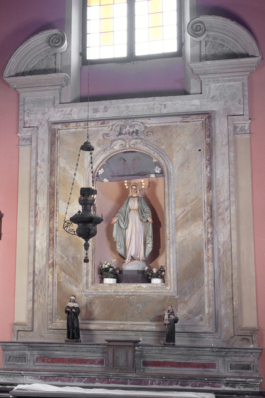 altare, elemento d'insieme - bottega marchigiana (ultimo quarto sec. XVIII)